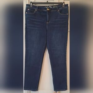 Women's plus size jeans INC